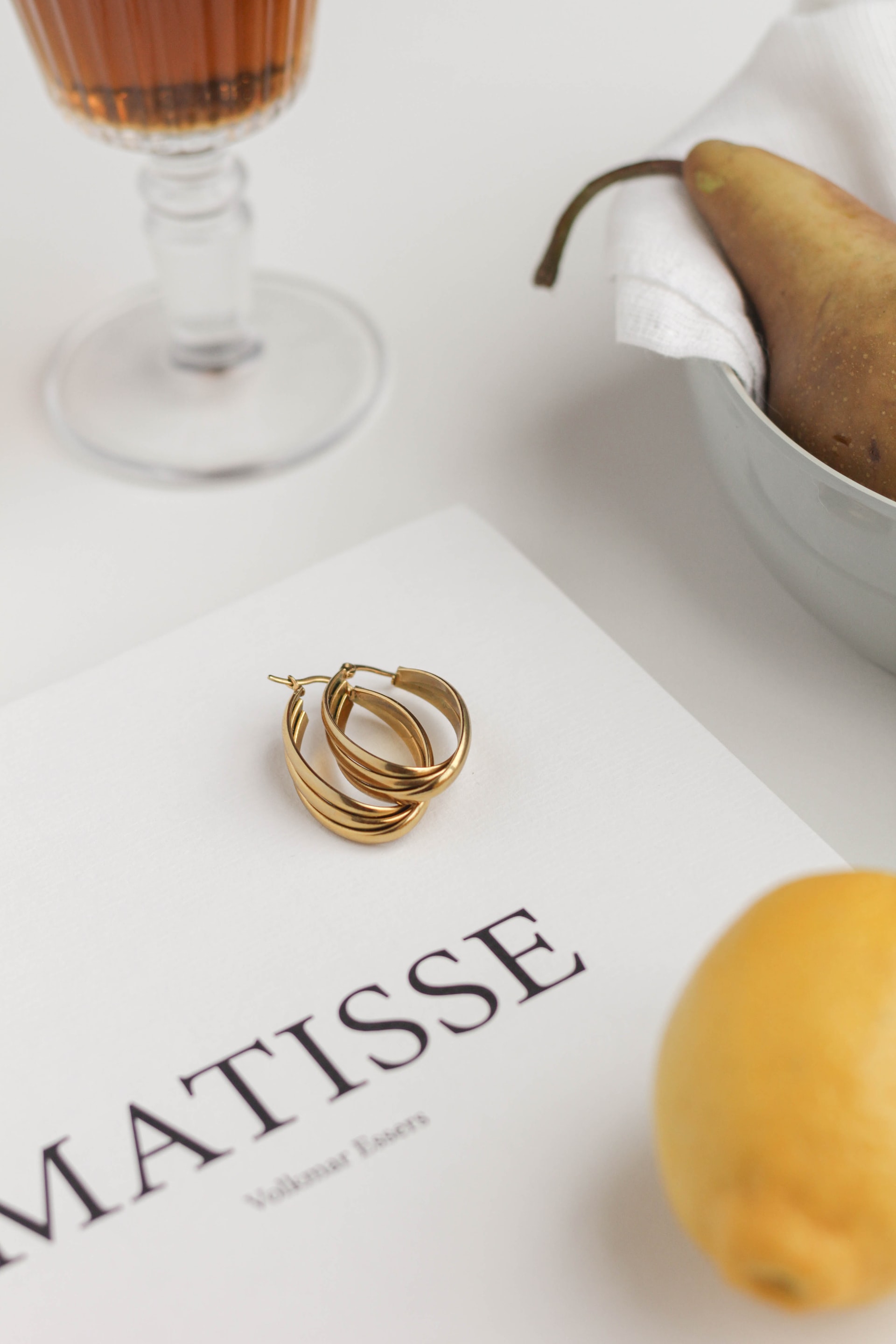 Gold Hoop Earrings