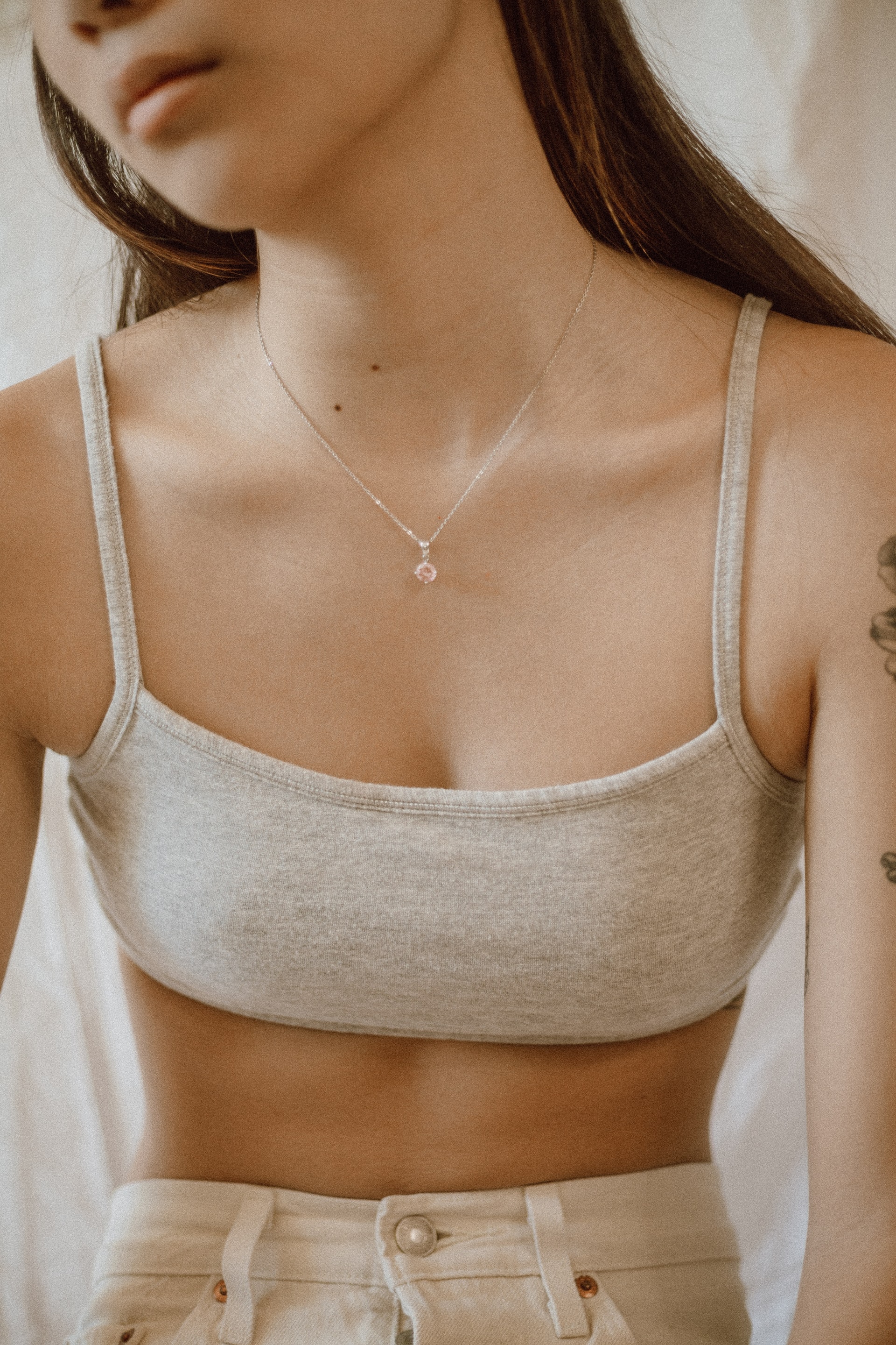 Pink Crystal Necklace