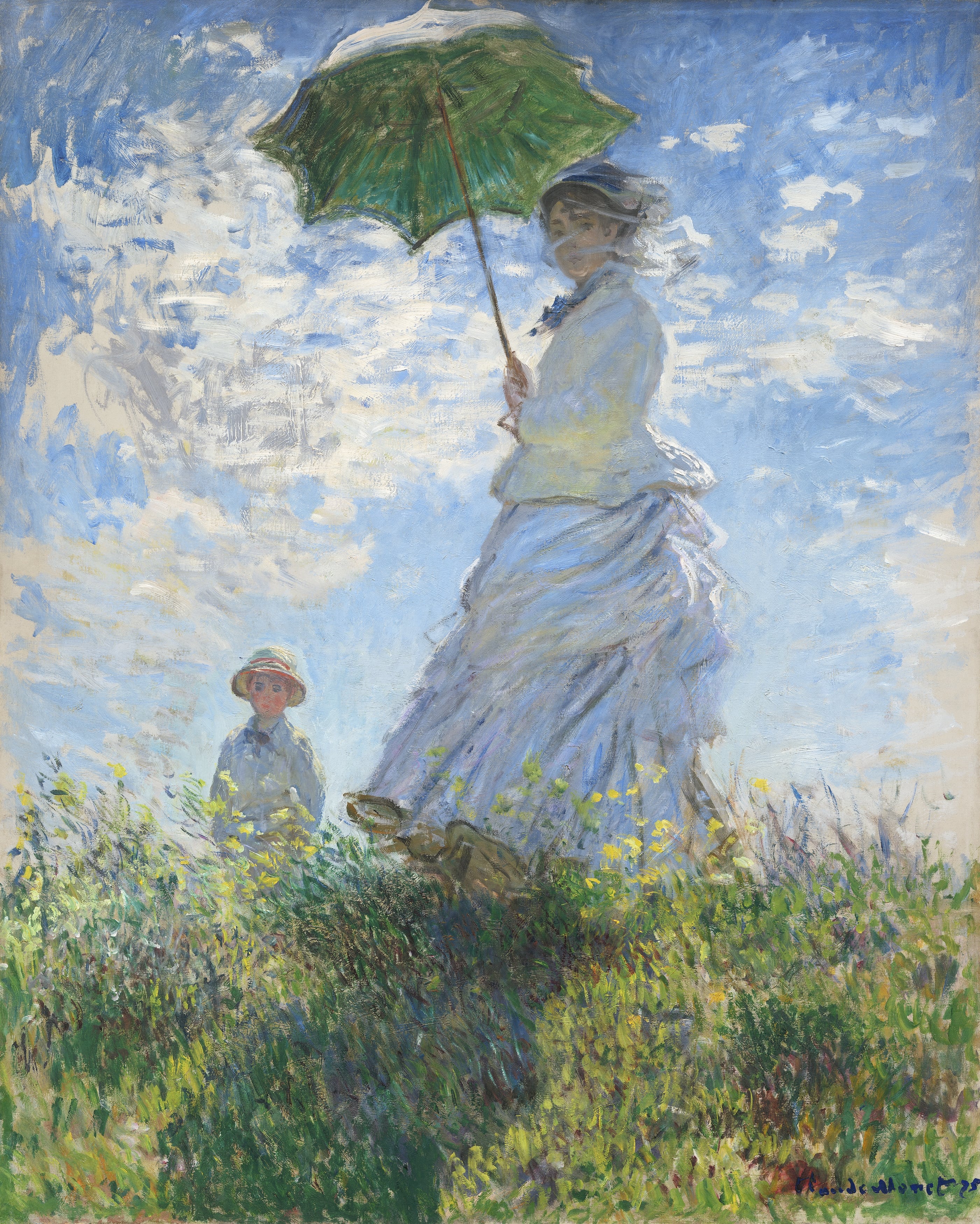 La Promenade (The Stroll) (1875)